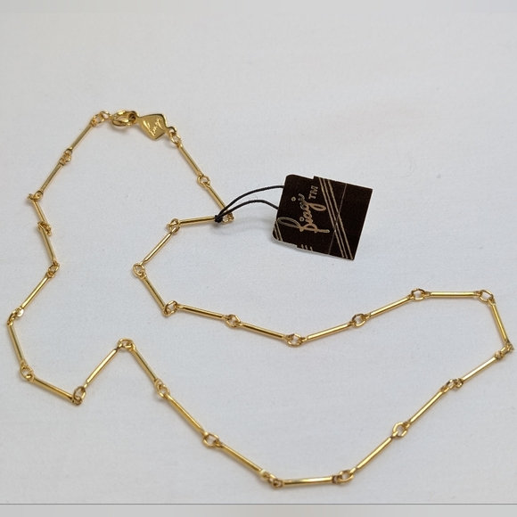 New Vintage Biagi Gold Necklace - Picture 5 of 7